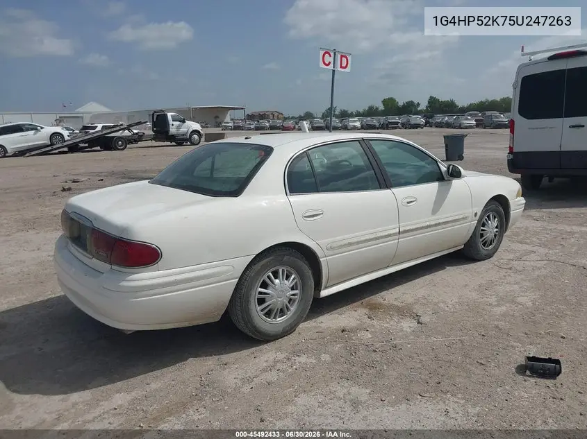 2005 Buick Lesabre Custom VIN: 1G4HP52K75U247263 Lot: 45492433