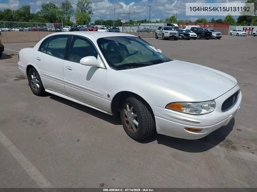 2005 Buick Lesabre Limited VIN: 1G4HR54K15U131192 Lot: 45636412
