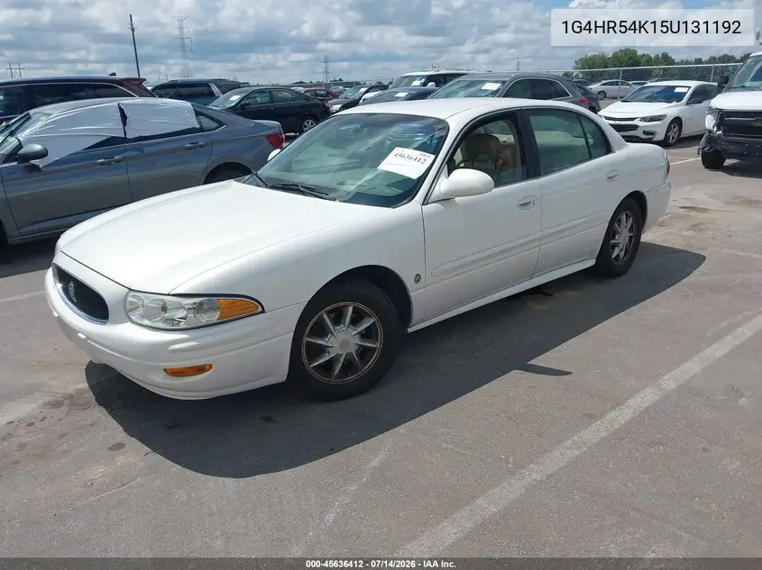 2005 Buick Lesabre Limited VIN: 1G4HR54K15U131192 Lot: 45636412