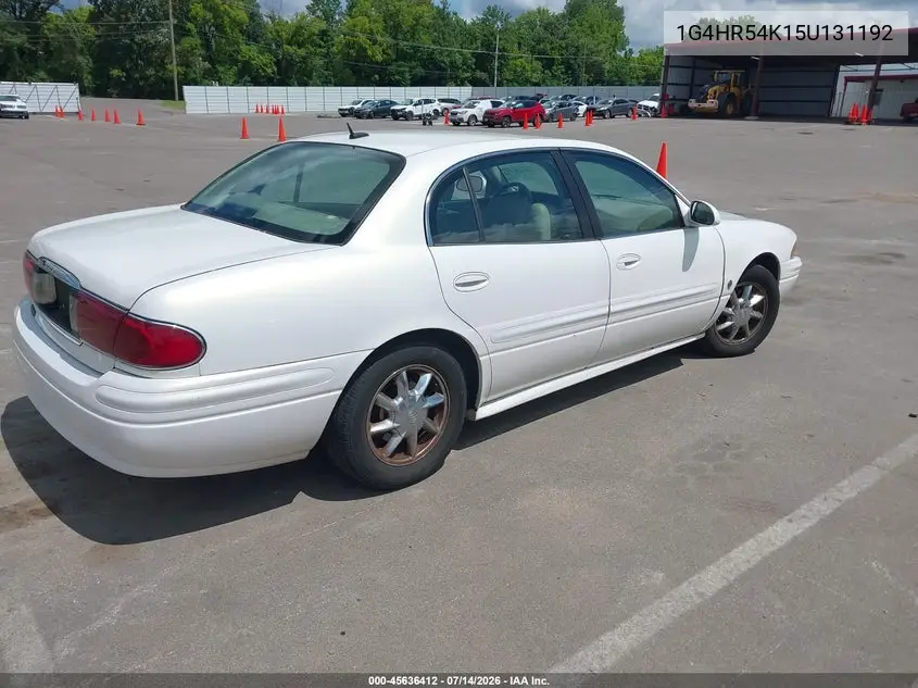 2005 Buick Lesabre Limited VIN: 1G4HR54K15U131192 Lot: 45636412