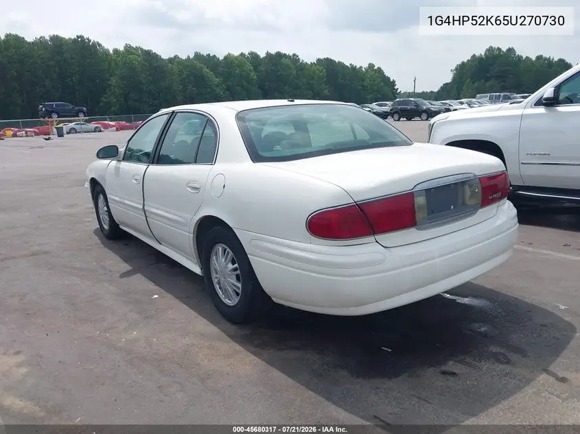 2005 Buick Lesabre Custom VIN: 1G4HP52K65U270730 Lot: 45680317