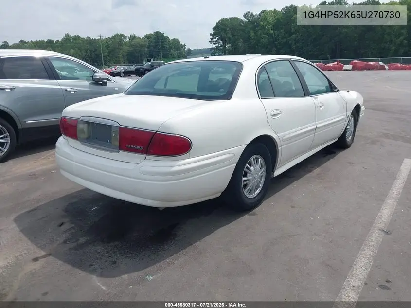 2005 Buick Lesabre Custom VIN: 1G4HP52K65U270730 Lot: 45680317