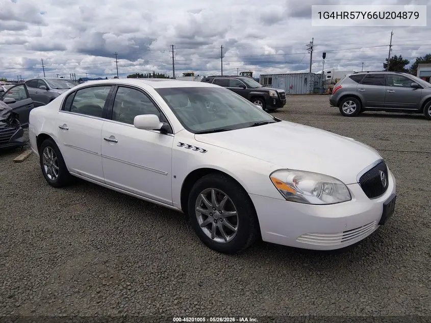 2006 Buick Lucerne Cxl VIN: 1G4HR57Y66U204879 Lot: 45201005