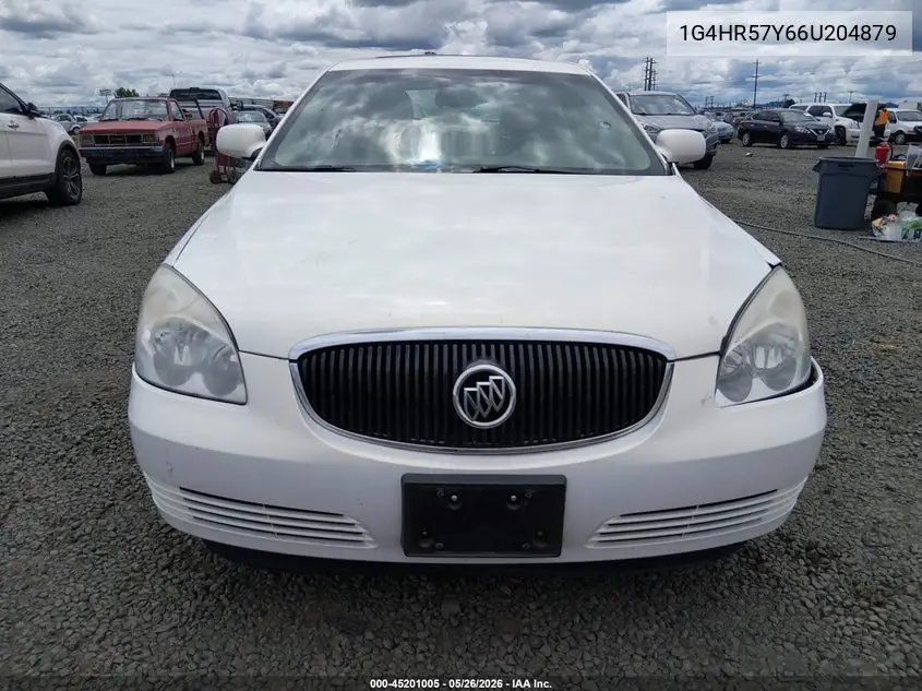 2006 Buick Lucerne Cxl VIN: 1G4HR57Y66U204879 Lot: 45201005