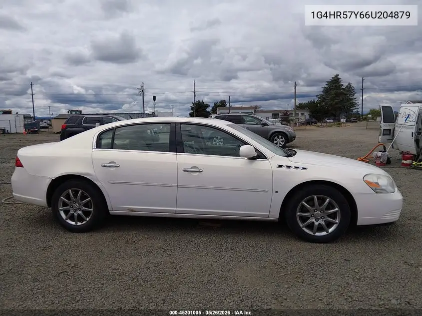 2006 Buick Lucerne Cxl VIN: 1G4HR57Y66U204879 Lot: 45201005