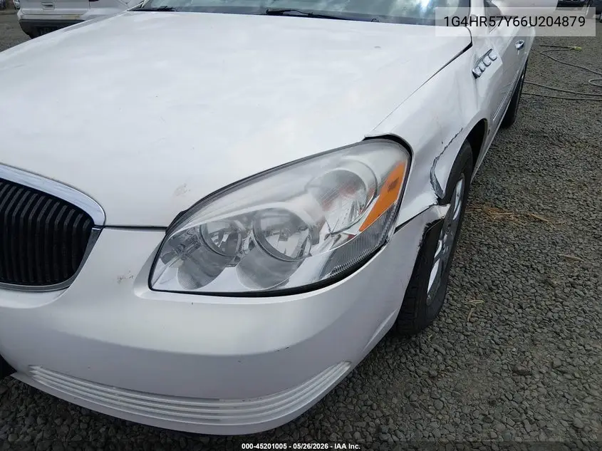 2006 Buick Lucerne Cxl VIN: 1G4HR57Y66U204879 Lot: 45201005