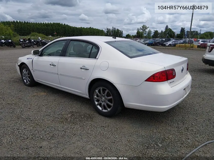 2006 Buick Lucerne Cxl VIN: 1G4HR57Y66U204879 Lot: 45201005