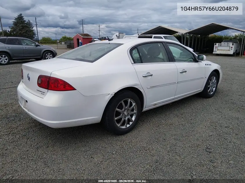 2006 Buick Lucerne Cxl VIN: 1G4HR57Y66U204879 Lot: 45201005