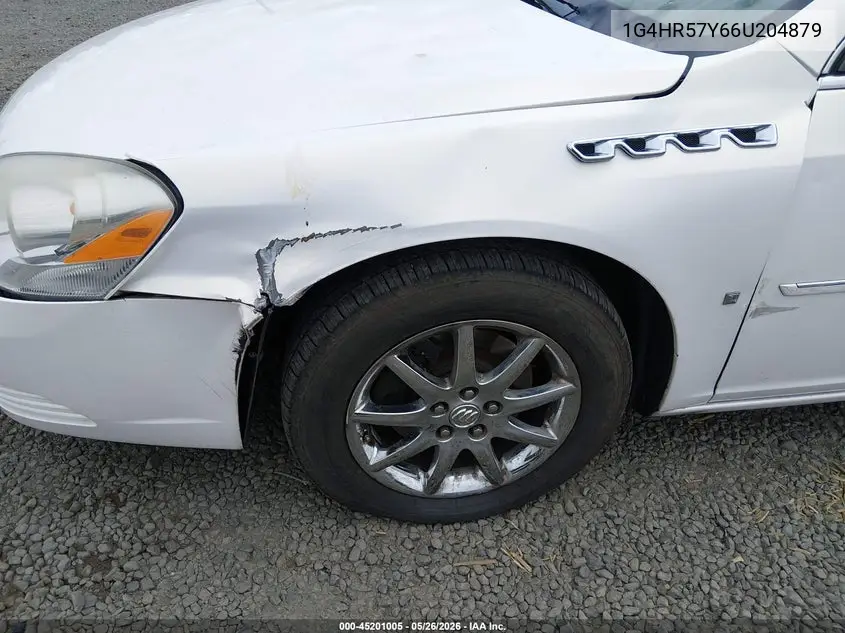2006 Buick Lucerne Cxl VIN: 1G4HR57Y66U204879 Lot: 45201005