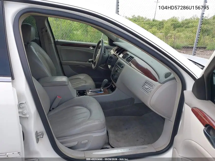 2006 Buick Lucerne Cxl VIN: 1G4HD57286U156795 Lot: 45203695