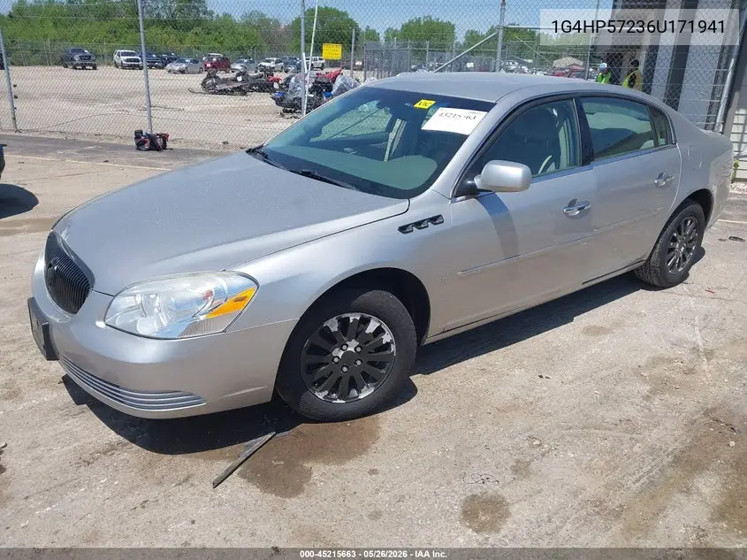 2006 Buick Lucerne Cx VIN: 1G4HP57236U171941 Lot: 45215663