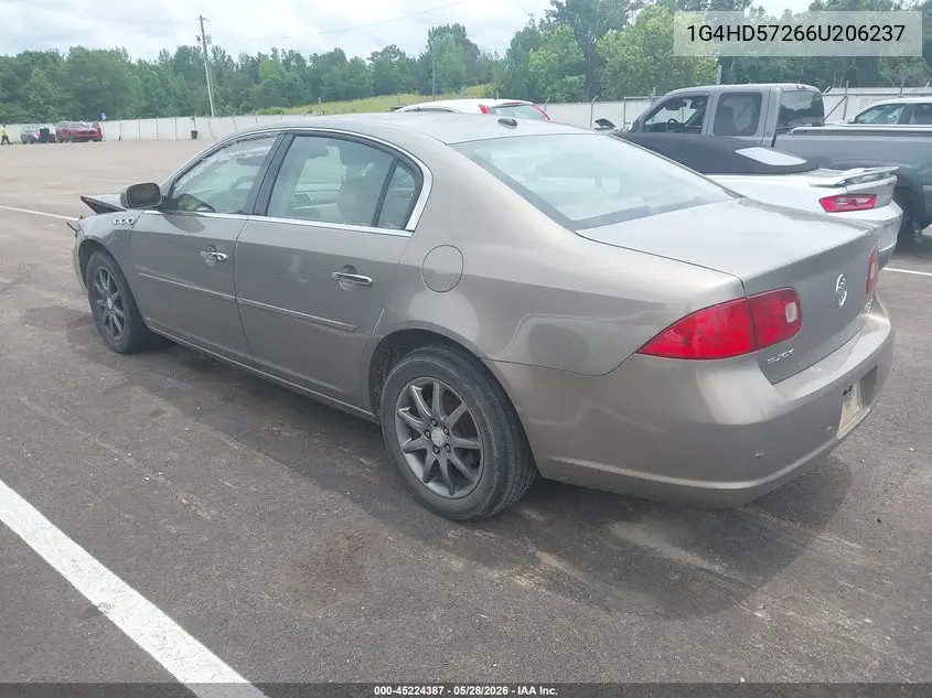2006 Buick Lucerne Cxl VIN: 1G4HD57266U206237 Lot: 45224387
