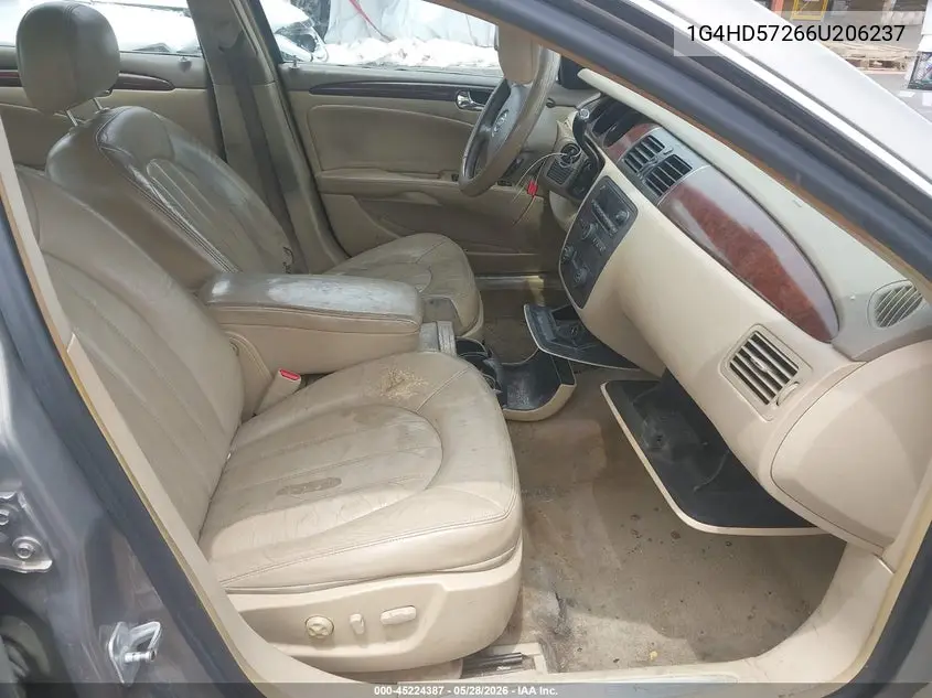 2006 Buick Lucerne Cxl VIN: 1G4HD57266U206237 Lot: 45224387