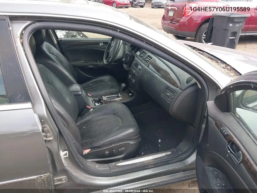 2006 Buick Lucerne Cxs VIN: 1G4HE57Y06U195589 Lot: 45237680