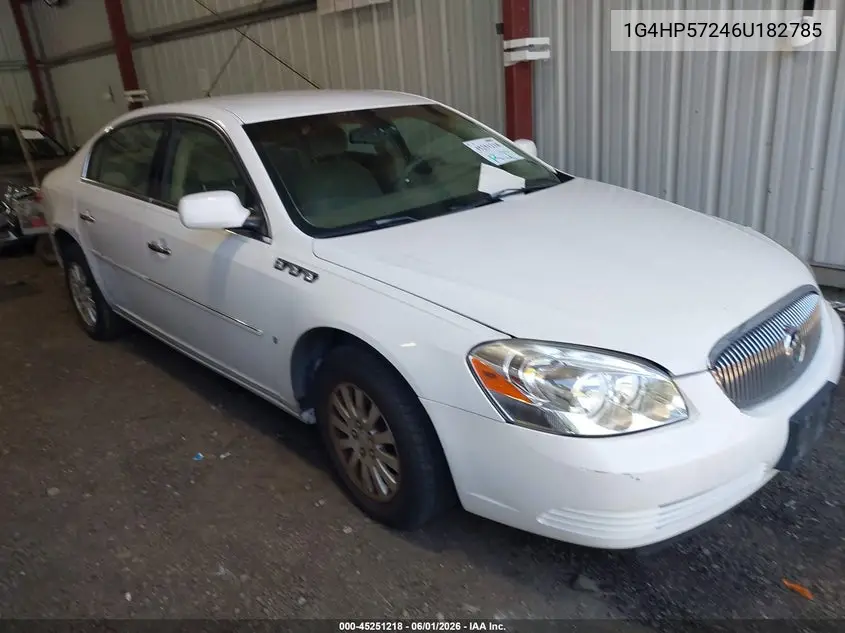 2006 Buick Lucerne Cx VIN: 1G4HP57246U182785 Lot: 45251218