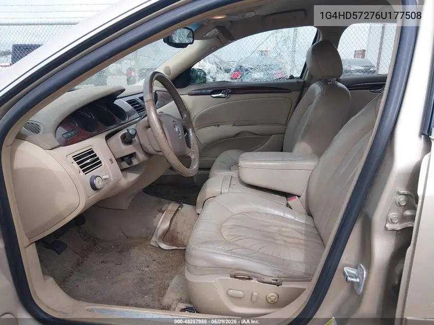 2006 Buick Lucerne Cxl VIN: 1G4HD57276U177508 Lot: 45287955