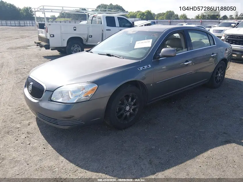 2006 Buick Lucerne Cxl VIN: 1G4HD57286U188050 Lot: 45303858