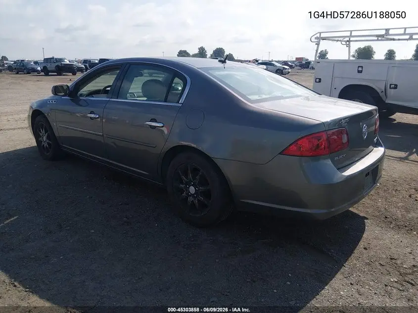 2006 Buick Lucerne Cxl VIN: 1G4HD57286U188050 Lot: 45303858