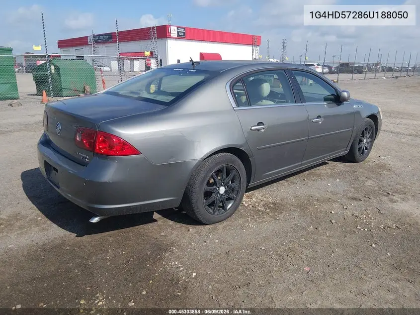 2006 Buick Lucerne Cxl VIN: 1G4HD57286U188050 Lot: 45303858