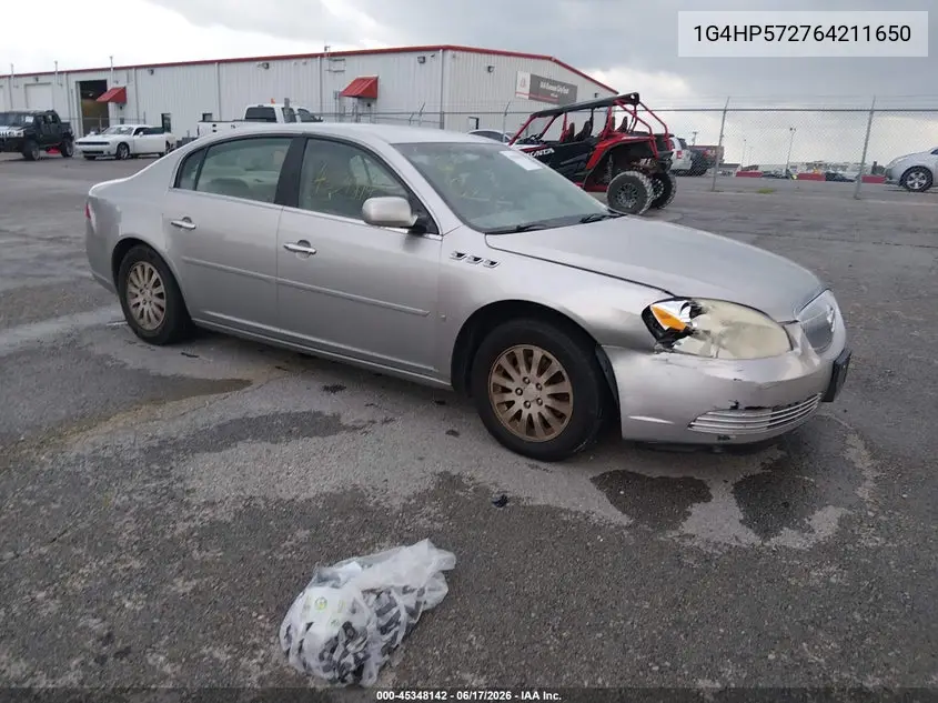 2006 Buick Lucerne Cx VIN: 1G4HP57276U211650 Lot: 45348142