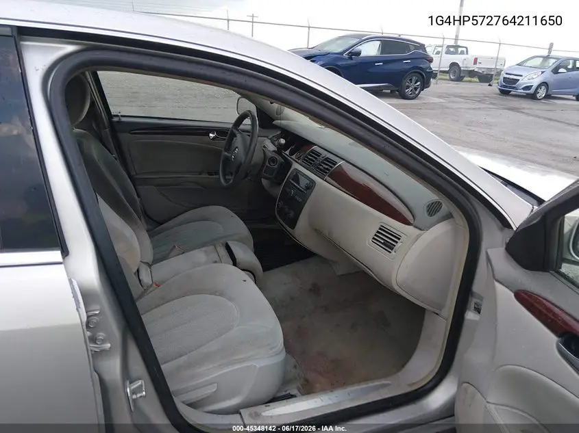 2006 Buick Lucerne Cx VIN: 1G4HP57276U211650 Lot: 45348142