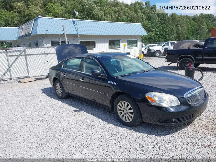 2006 Buick Lucerne Cx VIN: 1G4HP57286U210622 Lot: 45402925