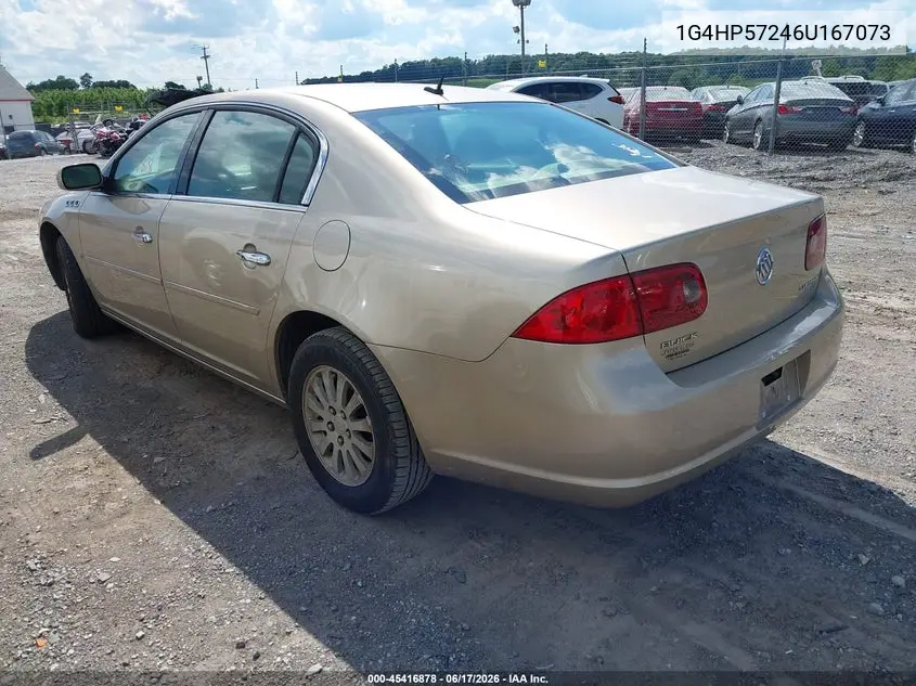 2006 Buick Lucerne Cx VIN: 1G4HP57246U167073 Lot: 45416878