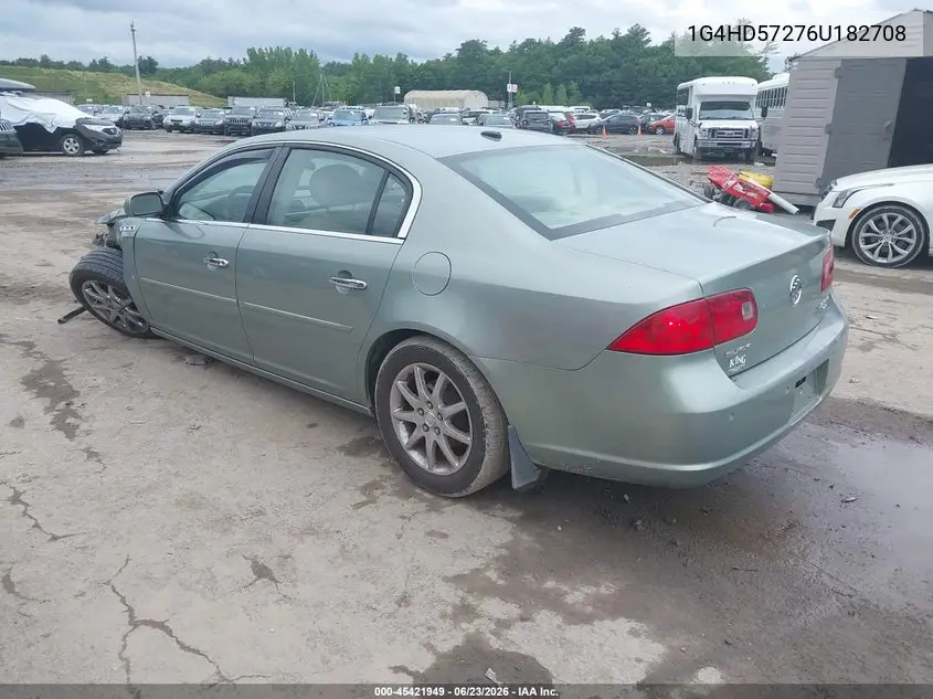 2006 Buick Lucerne Cxl VIN: 1G4HD57276U182708 Lot: 45421949
