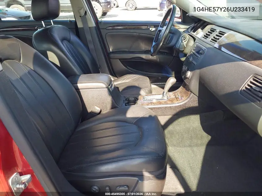 2006 Buick Lucerne Cxs VIN: 1G4HE57Y26U233419 Lot: 45495305
