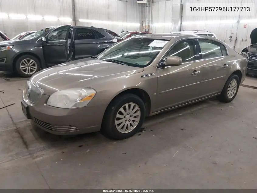2006 Buick Lucerne Cx VIN: 1G4HP57296U177713 Lot: 45513364