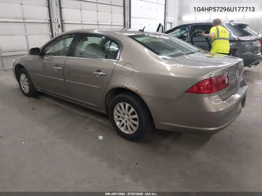 2006 Buick Lucerne Cx VIN: 1G4HP57296U177713 Lot: 45513364