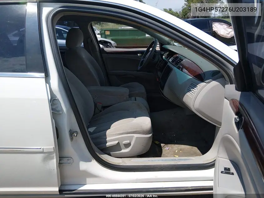 2006 Buick Lucerne Cx VIN: 1G4HP57276U203189 Lot: 45544351