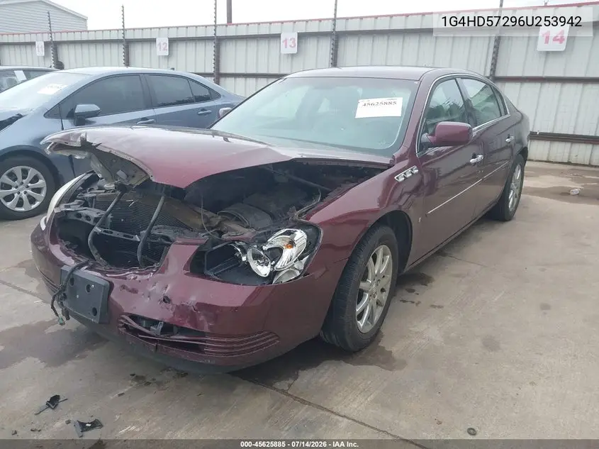 2006 Buick Lucerne Cxl VIN: 1G4HD57296U253942 Lot: 45625885