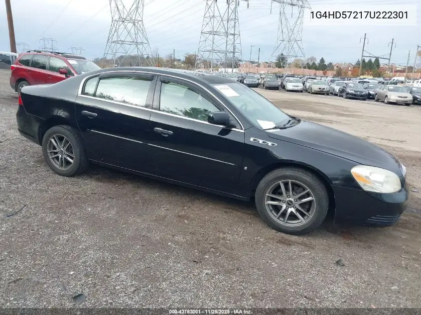 1G4HD57217U222301 2007 Buick Lucerne Cxl