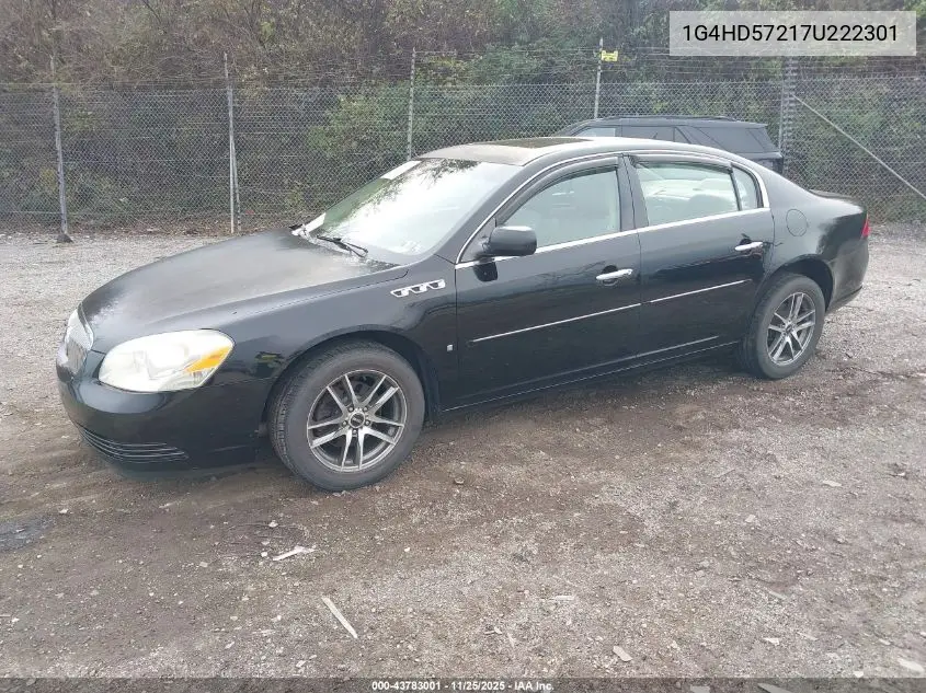 1G4HD57217U222301 2007 Buick Lucerne Cxl