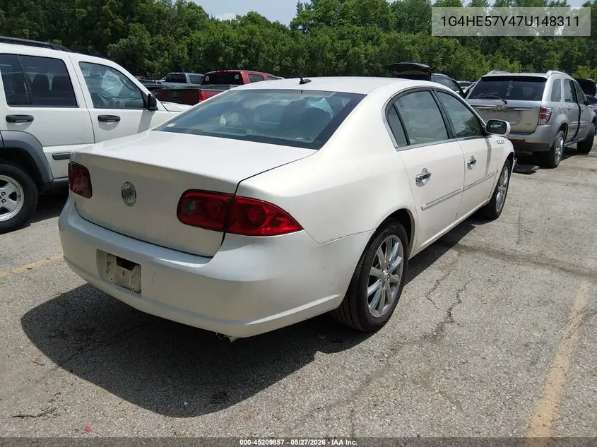 2007 Buick Lucerne Cxs VIN: 1G4HE57Y47U148311 Lot: 45209857