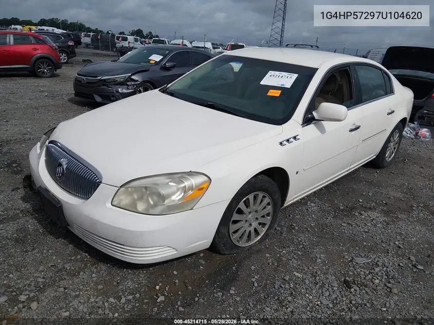 2007 Buick Lucerne Cx VIN: 1G4HP57297U104620 Lot: 45214715