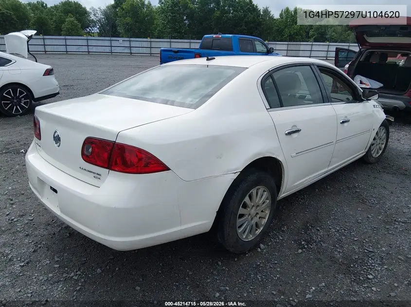 2007 Buick Lucerne Cx VIN: 1G4HP57297U104620 Lot: 45214715