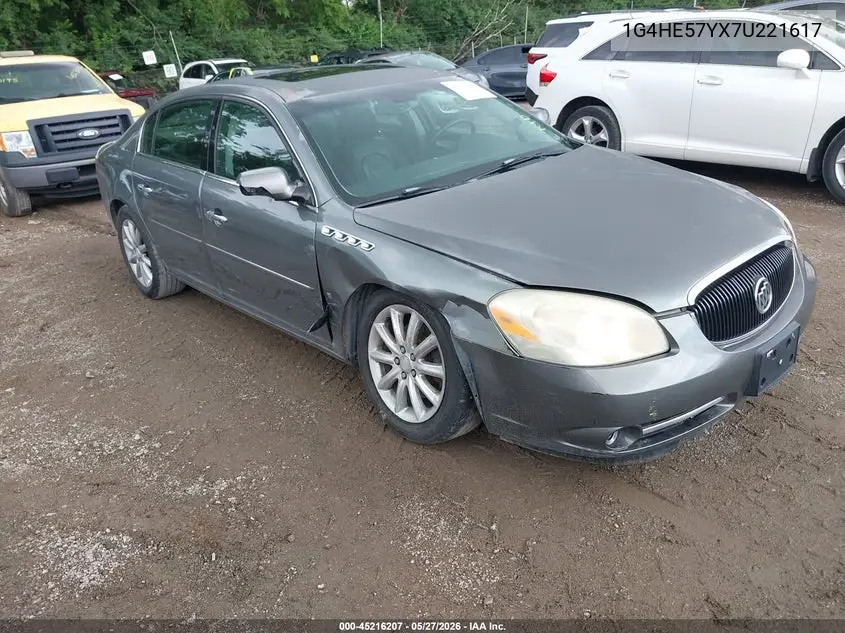 2007 Buick Lucerne Cxs VIN: 1G4HE57YX7U221617 Lot: 45216207