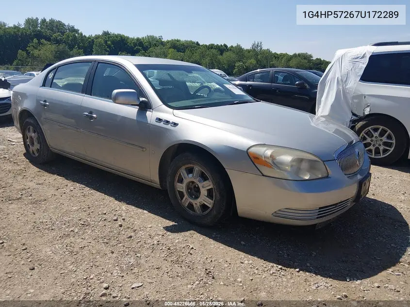 2007 Buick Lucerne Cx VIN: 1G4HP57267U172289 Lot: 45226666