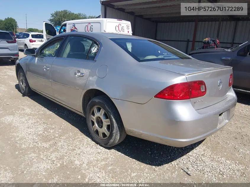 2007 Buick Lucerne Cx VIN: 1G4HP57267U172289 Lot: 45226666