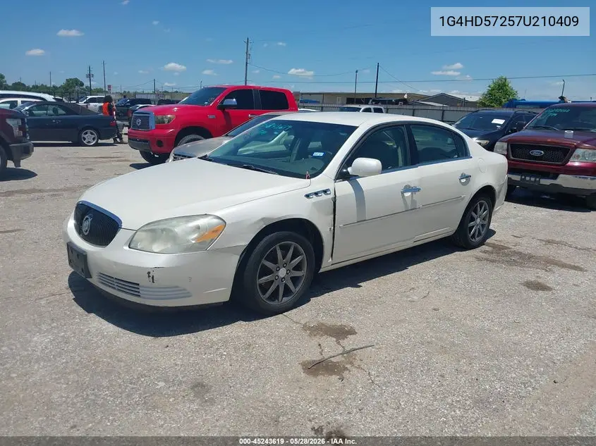 2007 Buick Lucerne Cxl VIN: 1G4HD57257U210409 Lot: 45243619