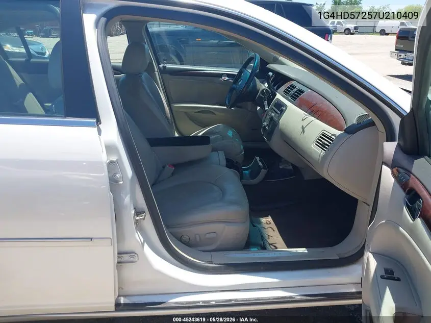 2007 Buick Lucerne Cxl VIN: 1G4HD57257U210409 Lot: 45243619