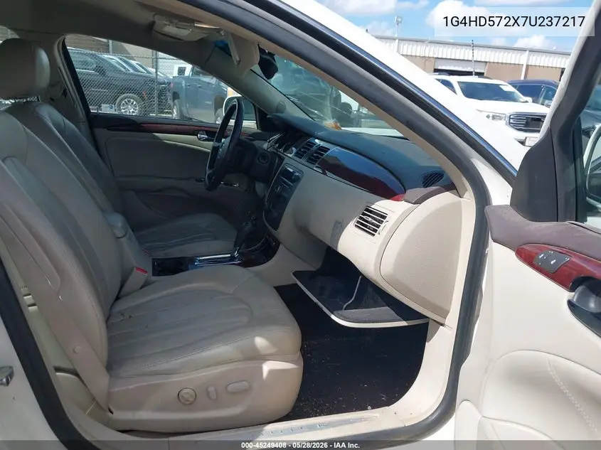 2007 Buick Lucerne Cxl VIN: 1G4HD572X7U237217 Lot: 45249408