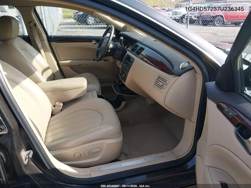 2007 Buick Lucerne Cxl VIN: 1G4HD57237U236345 Lot: 45346867