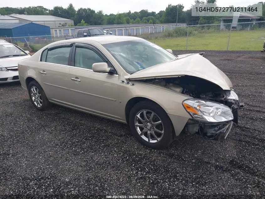 2007 Buick Lucerne Cxl VIN: 1G4HD57277U211464 Lot: 45478223