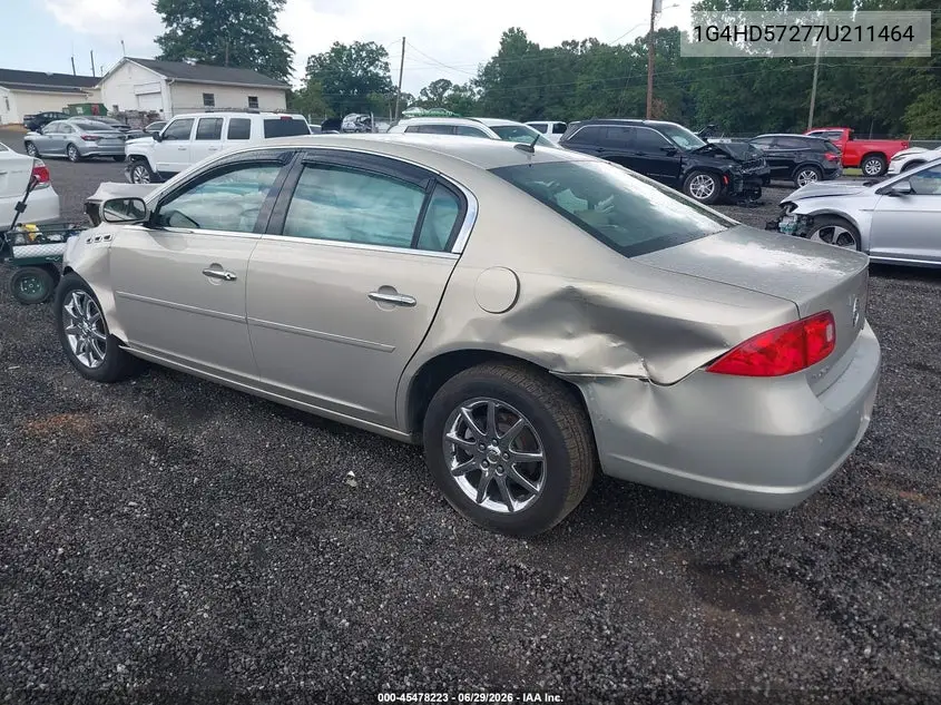 2007 Buick Lucerne Cxl VIN: 1G4HD57277U211464 Lot: 45478223