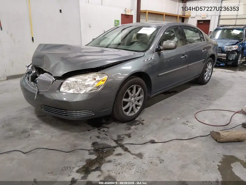 2007 Buick Lucerne Cxl VIN: 1G4HD57227U236353 Lot: 45485975
