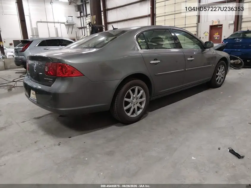2007 Buick Lucerne Cxl VIN: 1G4HD57227U236353 Lot: 45485975