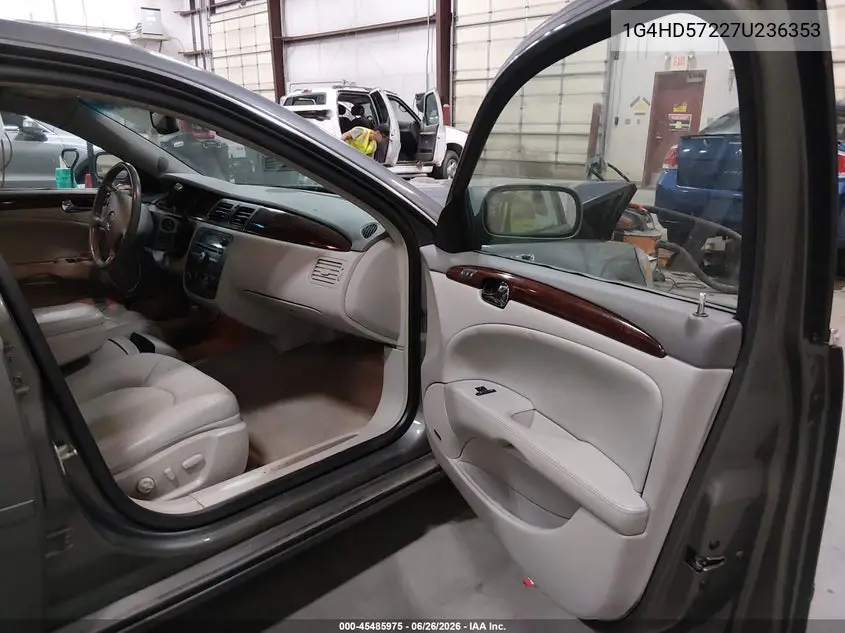 2007 Buick Lucerne Cxl VIN: 1G4HD57227U236353 Lot: 45485975